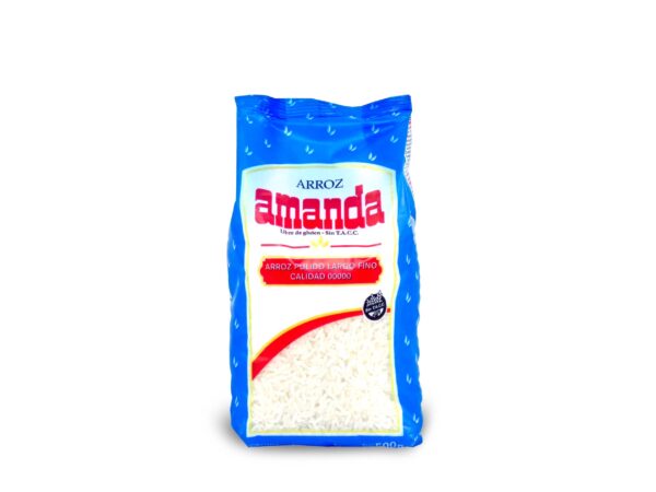 ARROZ AMANDA LARGO FINO 5/0 500gr.