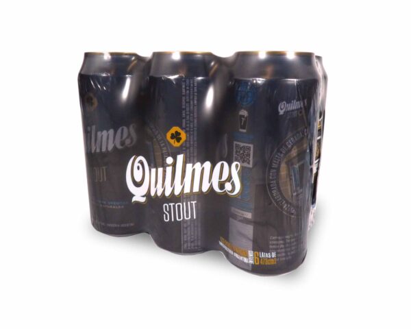 CERVEZA QUILMES STOUT PACK 6x473cc