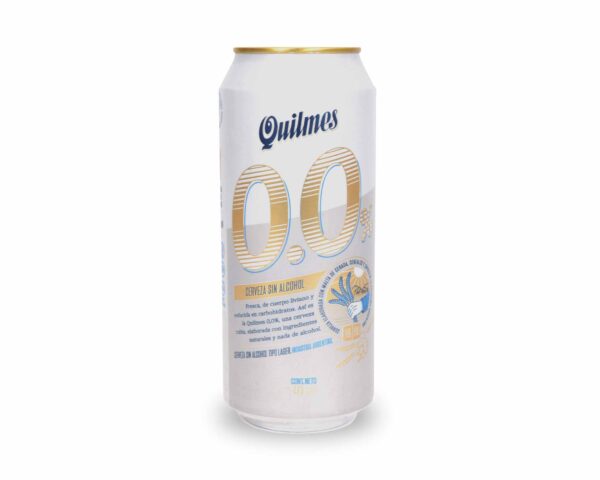 CERVEZA QUILMES 0.0 S/ALC LATA 473cc