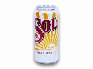 CERVEZA SOL LATA 473cc.