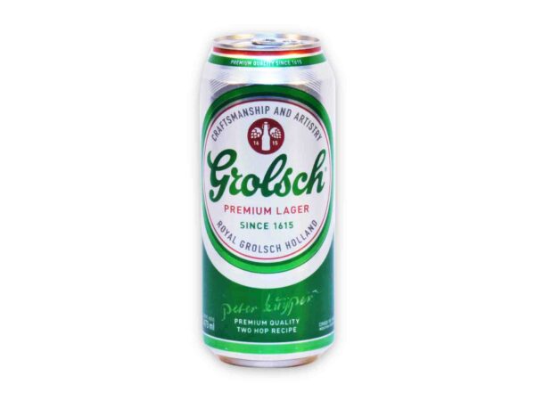 CERVEZA GROLSCH LATA 473ml.