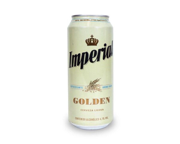 CERVEZA IMPERIAL GOLDEN  LATA 473cc