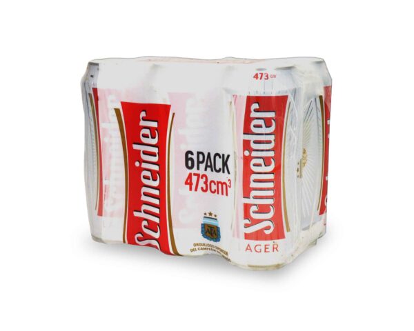 CERVEZA SCHNEIDER PACK 6x473cc.