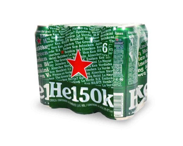 CERVEZA HEINEKEN PACK 6x473cc.