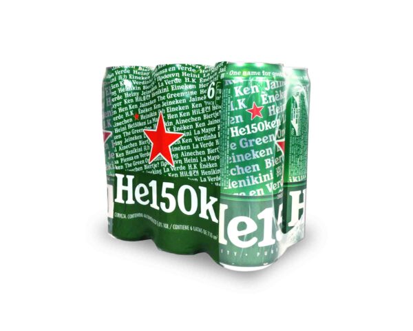 CERVEZA HEINEKEN LATA 6x710cc.
