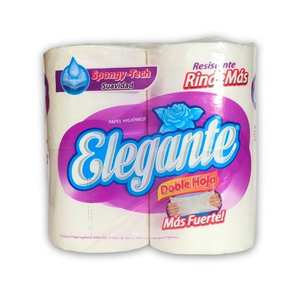 PAPEL HIG.ELEGANTE RINDEMAS D/H 4x30mt.