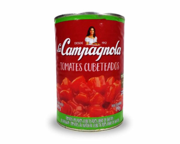 TOMATE LA CAMPAGNOLA CUBETEADO 400gr.