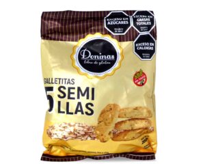 GALLETITAS DONINAS 5 SEMILLAS 200gr.
