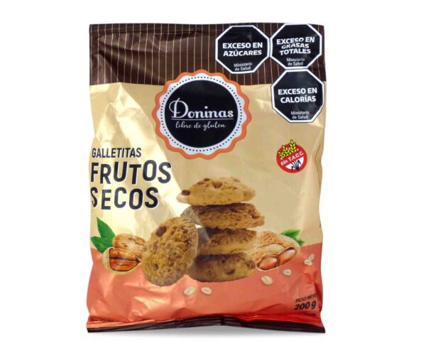 GALLETITAS DONINAS FRUTOS SECOS 200gr.