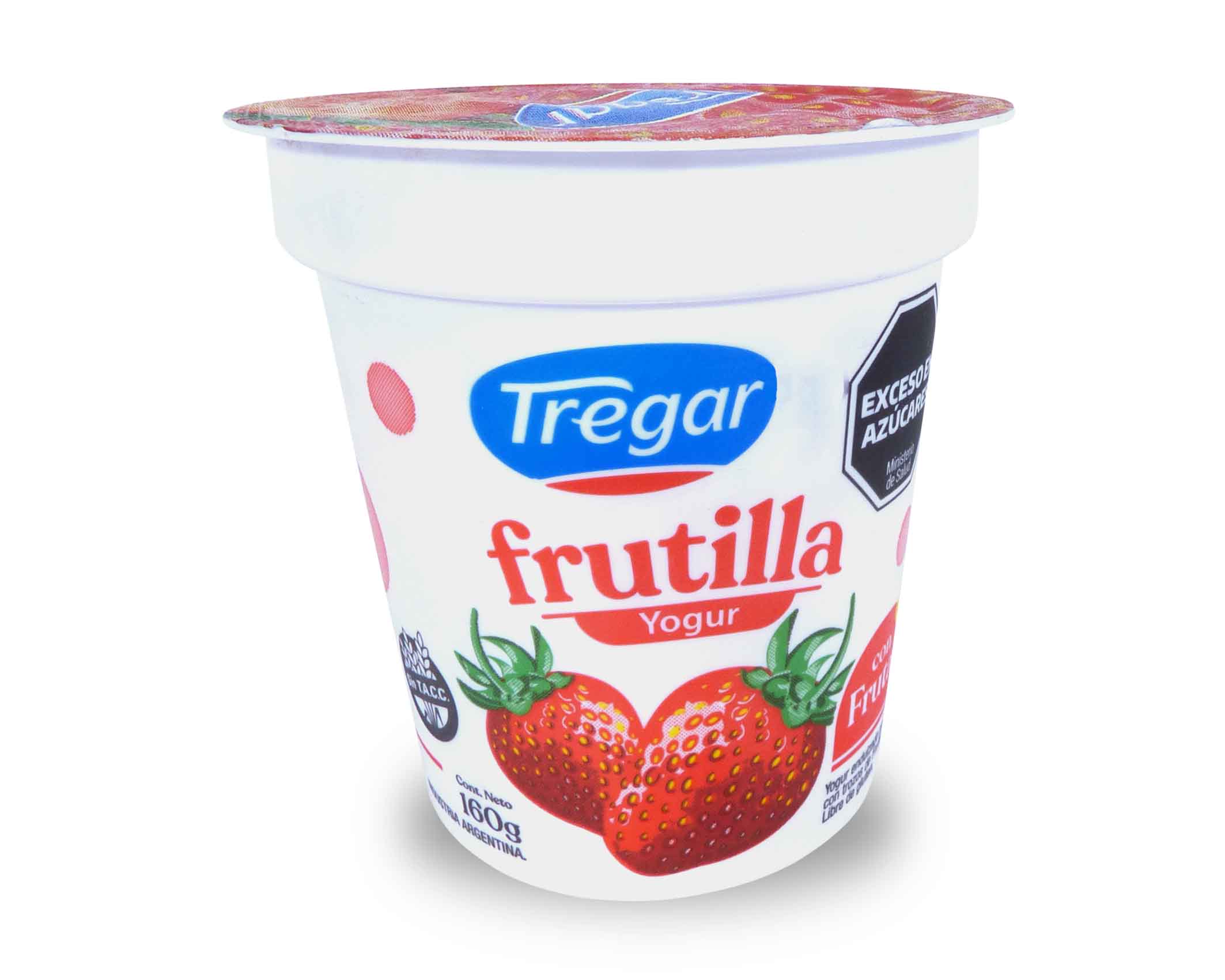 YOGUR TREGAR ENT.C/FRUTAS FRUT.160gr