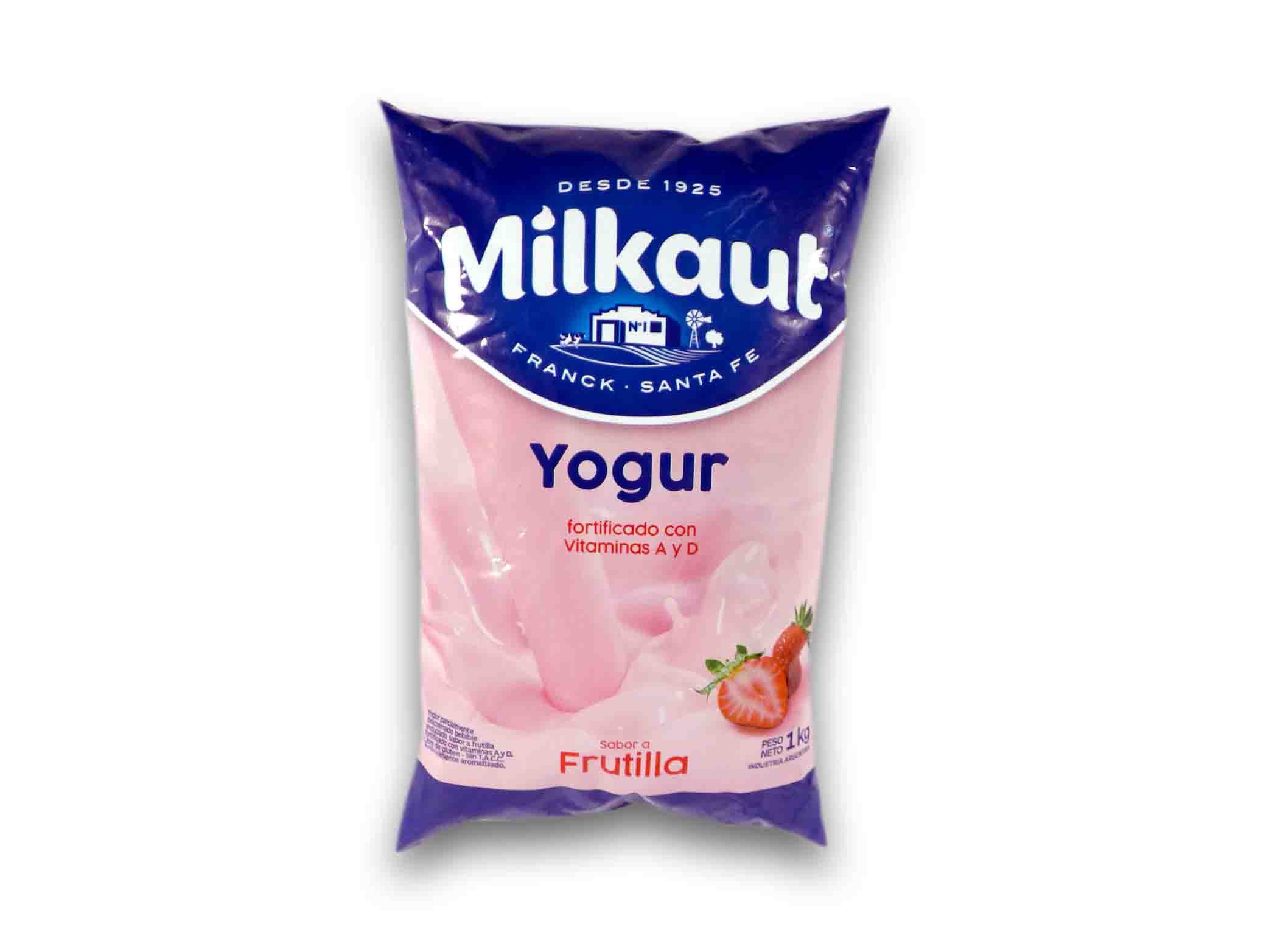 YOGUR MILKAUT SACHET ENT.FRUT.900gr.