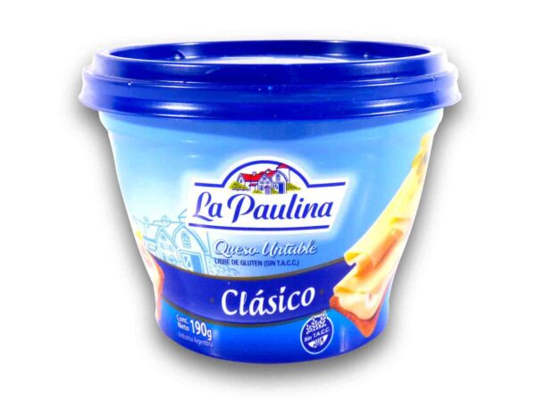 QUESO LA PAULINA UNTABLE CLAS.190gr.