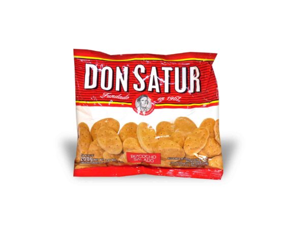 BIZCOCHOS DON SATUR SALADOS 200gr.
