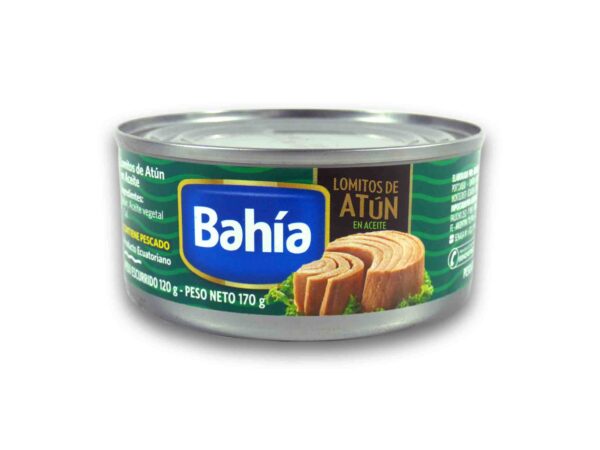 LOMITOS ATUN BAHIA ACEITE/AGUA 170gr.