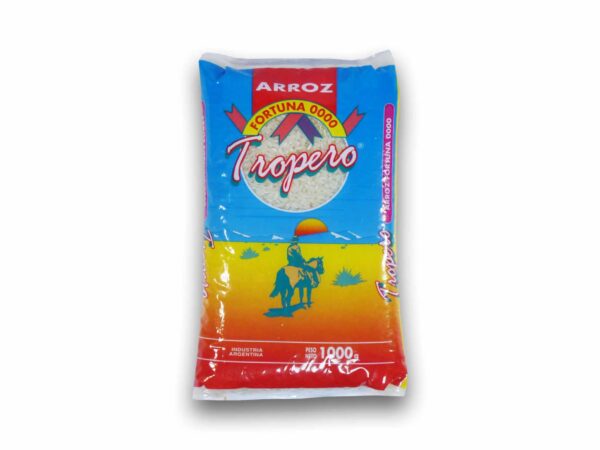 ARROZ TROPERO FORTUNA  4/0 1kg.