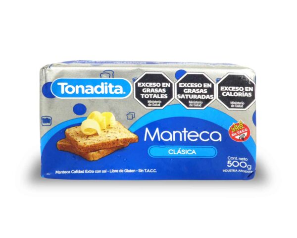 MANTECA TONADITA 500gr.