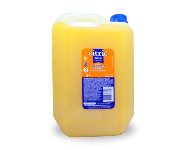 JUGO CITRIC NARANJA  BIDON 5lts.
