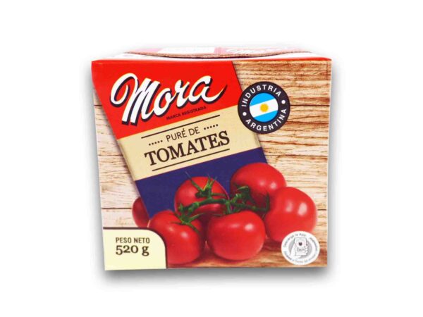 PURE DE TOMATES MORA T/B 520gr.