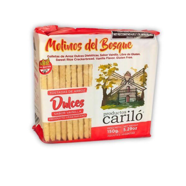 TOST.ARROZ MOLINO BOSQ.DULCES 150gr.