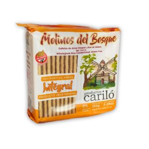 7798142880200 TOST.ARROZ MOLINO BOSQ.INTEGRAL 150gr.