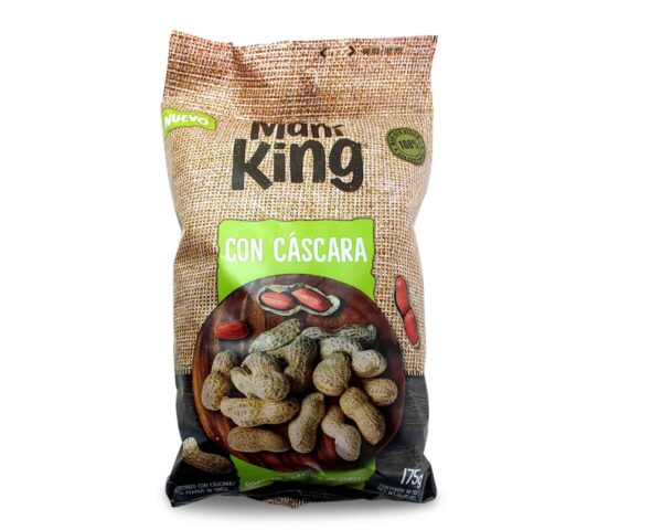 MANI TOSTADO MANI KING C/CASCARA 175gr.