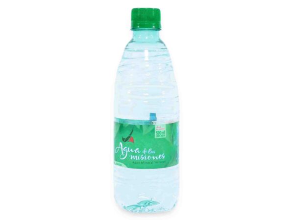AGUA MINERAL LAS MISIONES S/G 500ml.