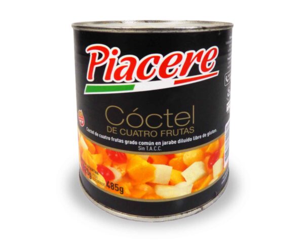 COCTEL PIACERE 4 FRUTAS 820gr.