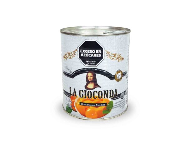 DURAZNOS LA GIOCONDA EN ALMIBAR 820gr.