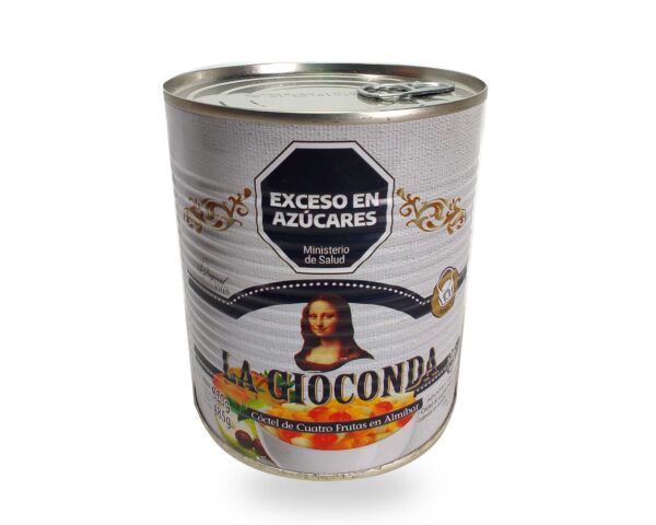 COCTEL LA GIOCONDA 4 FRUTAS 820gr.
