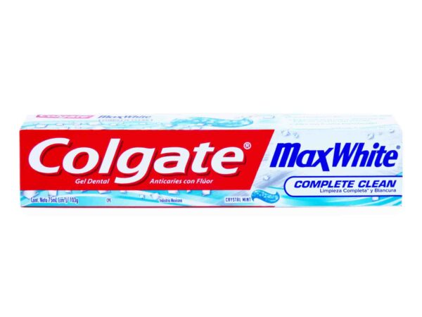 GEL DENTAL COLGATE MAX WHITE 75ml.