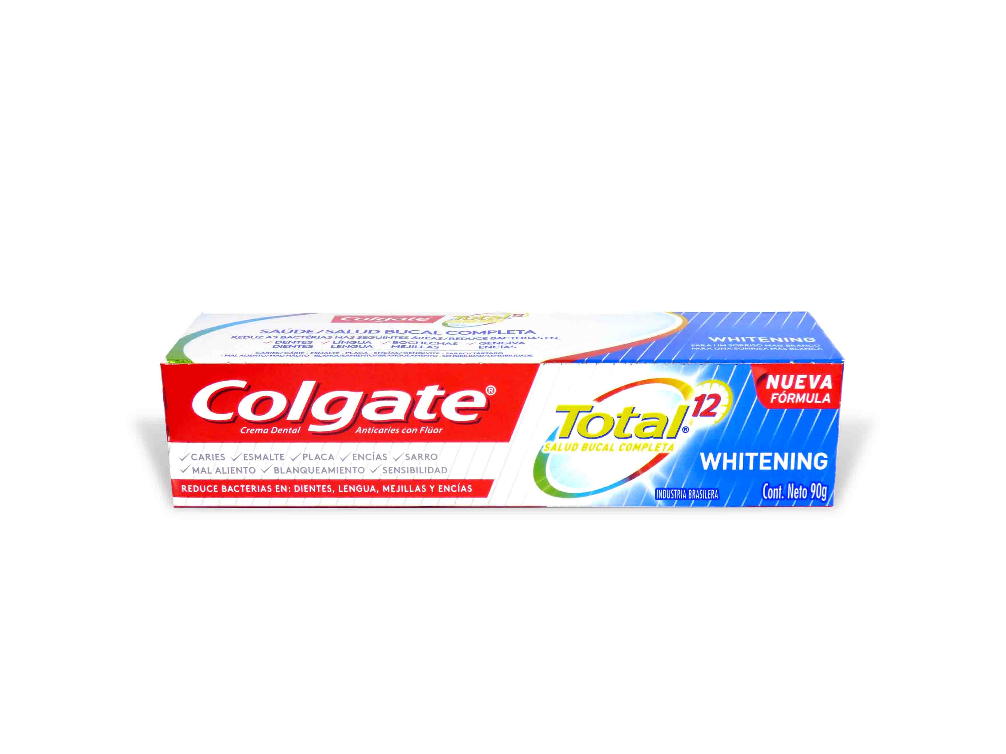 CREMA DENTAL COLGATE TOTAL P.ACT.WHIT.90gr. - California S.A.