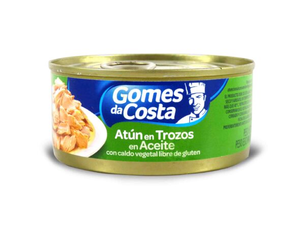 ATUN GOMES TROZOS EN ACEITE 170gr.
