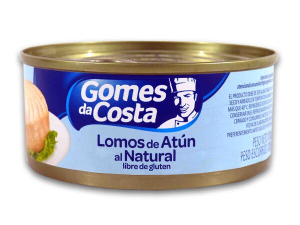 LOMOS DE ATUN GOMES NATURAL 170gr.