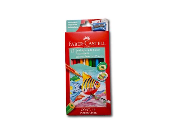 LAPIZ FABER-CASTELL ACUARELABLE x12