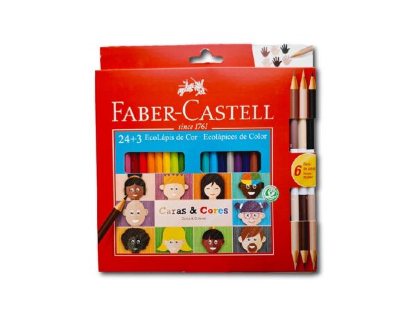 ECOLAP.FABER CAST.CARAS&COLOR 24+3un