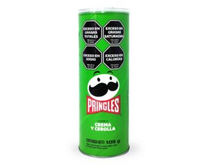 PAPAS FRITAS PRINGLES CREMA/CEB.109gr.
