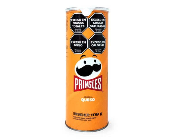 PAPAS FRITAS PRINGLES QUESO 109gr.
