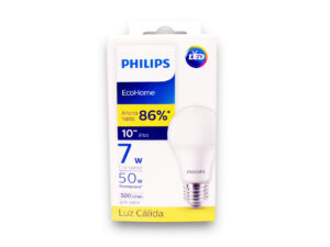 8718699608347 LAMPARA PHILIPS ECOHOM.7W E27/3000K.CAL.