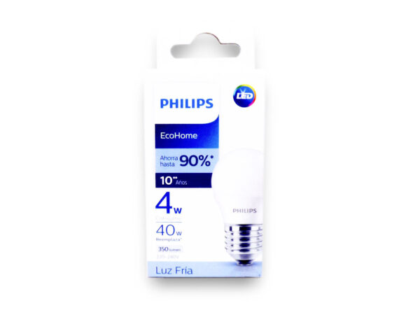 LAMPARA PHILIPS ECOHO.4W E27/6500K.FRI.