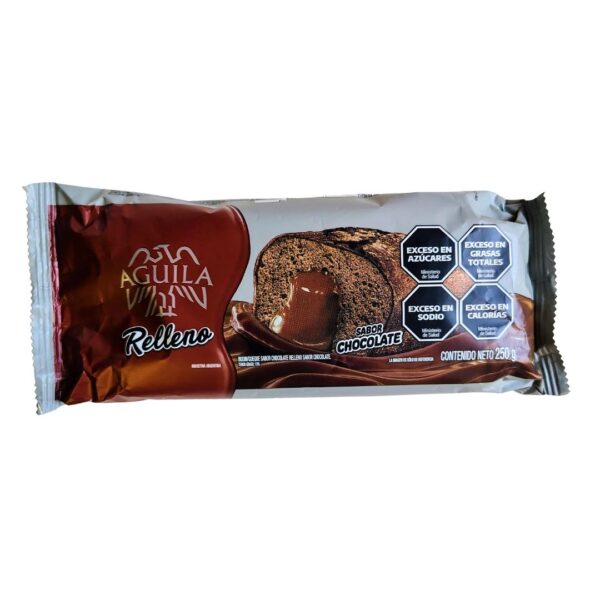 BUDIN AGUILA RELL.CHOCOLATE 250gr.
