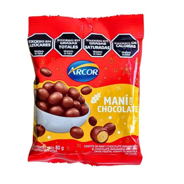 MANI ARCOR C/CHOCOLATE 80gr.