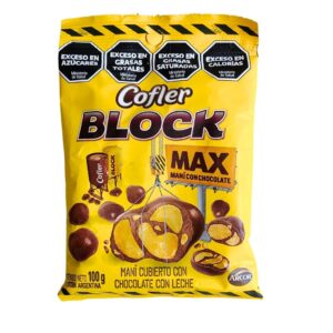 7790580139797 MANI C/CHOC.COFLER BLOCK MAX 100gr.