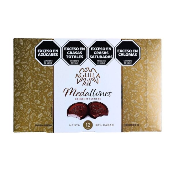 MEDALLONES AGUILA SURTIDOS 168gr.