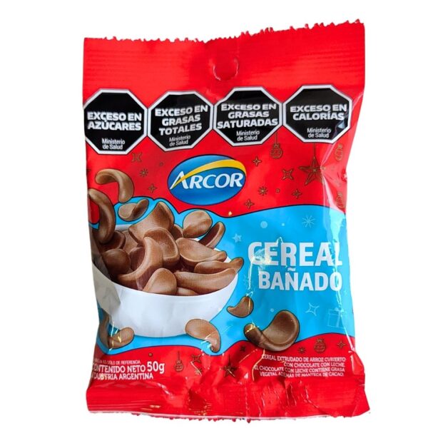 CEREAL ARCOR BANADO C/CHOC.50gr.