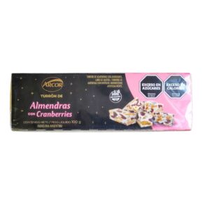 7790580147686 TURRON ARCOR ALMEND.C/CRANBERRIES 100gr.
