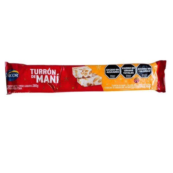TURRON ARCOR MANI 280gr.