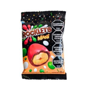 7790580423001 ROCKLETS MANI C/CHOCO.CONFITADO 120gr.