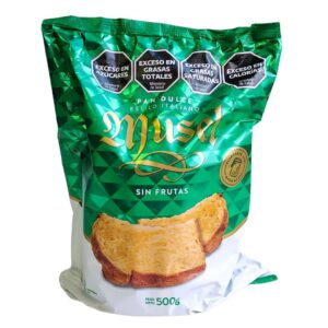 7791150013257 PAN DULCE MUSEL SIN FRUTAS 500gr.
