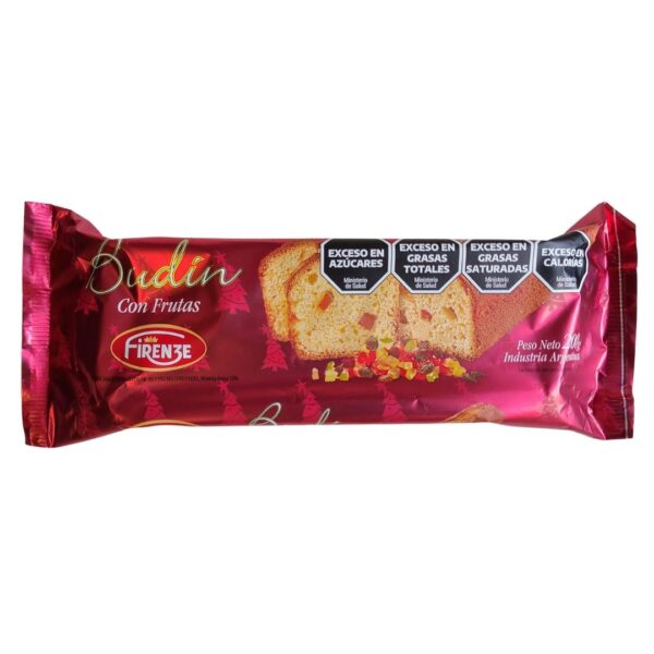 BUDIN FIRENZE C/FRUTAS 200gr.