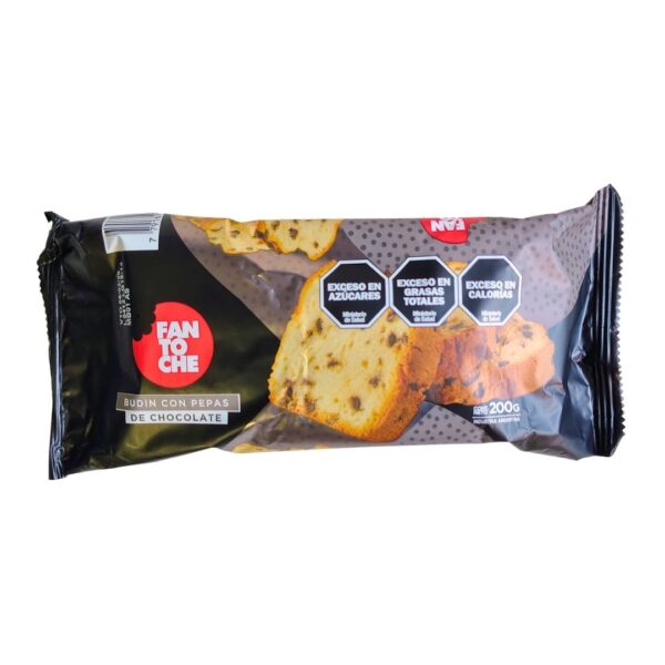 BUDIN FANTOCHE CON PEPAS CHOC.200gr.